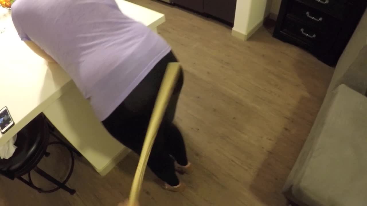 100 Frat Paddle Swats - Yoga and Bare Bottom